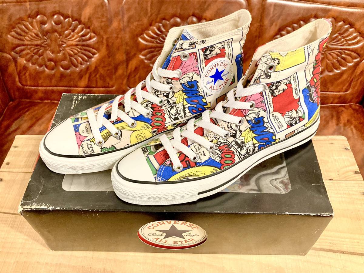 希少レア!!コンバース ALL STAR アメコミ Hi 8 26.5cm converse
