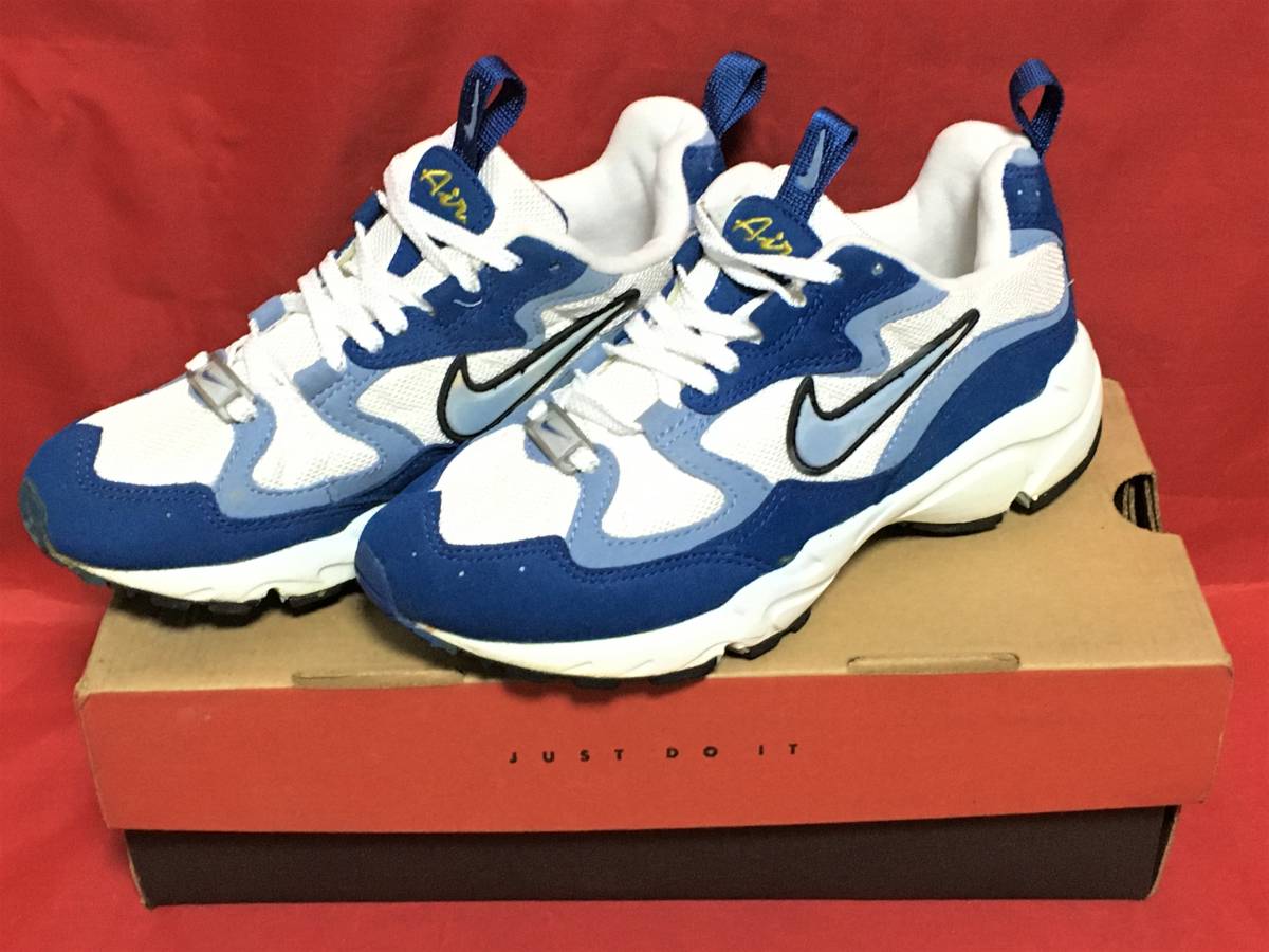 殿堂 AIR 90s!希少レア!!NIKE LEVITY 201 ビンテージ デッド 青 白