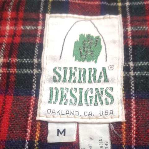 貴重 入手困難 70s 刻印無 シエラデザイン SIERRA DESIGNS 中綿 アウター ダウンジャケット M USA製 ヴィンテージ アメカジ アウトドア_画像4