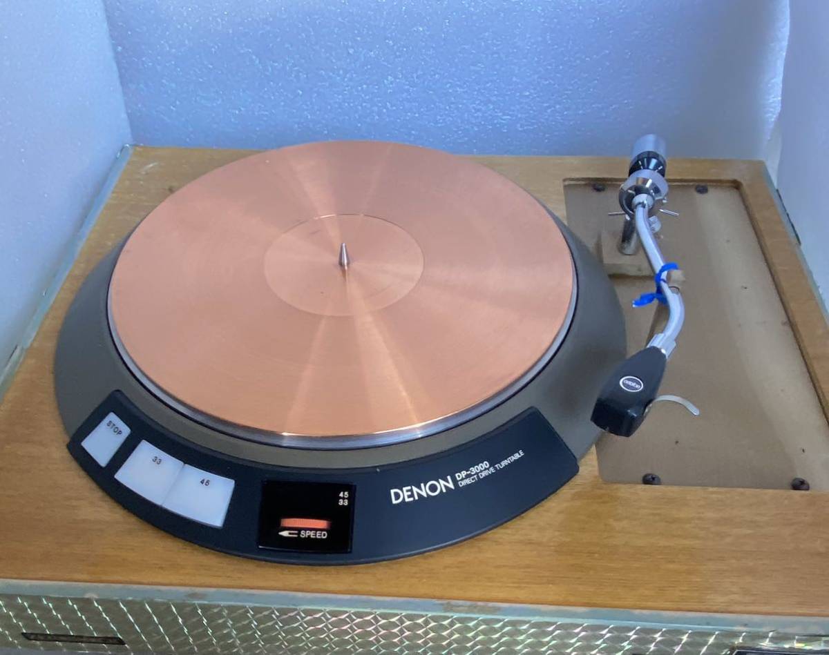 掘出物】DENON DP-3000 プレーヤー ターンテーブル 音響 デノン