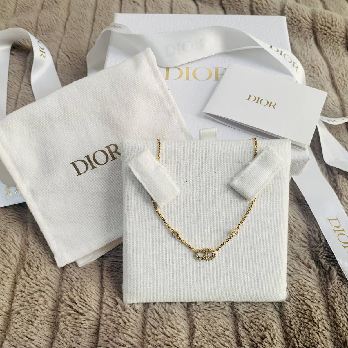 DIORネックレス クリスチャンディオール 腕時計、アクセサリー