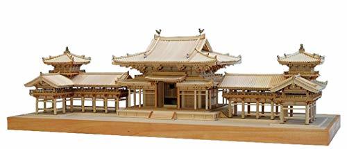 ウッディジョー 1/75 平等院 鳳凰堂 木製模型 組み立てキット_画像1