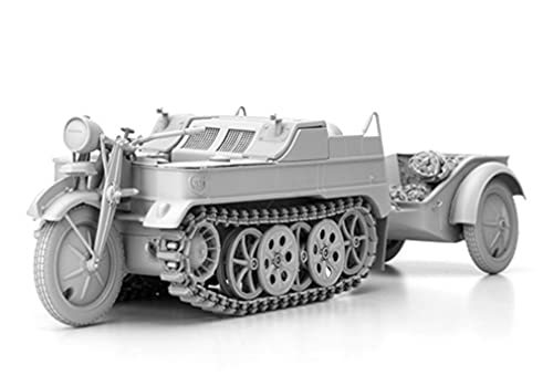 ソルモデル 1/16 第二次世界大戦 ドイツ軍 Sd.Kfz.2 クライネス・ケッテンクラート TypHK101 レジンキット