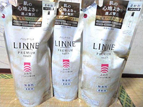 花王 ハミング リンネ LINNE ふわり つめかえ用 480ml × 3個セット 480ml × 3点_画像1