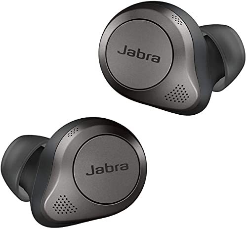 Jabra 完全ワイヤレスイヤホン アクティブノイズキャンセリング Elite 85t チタニウムブラック Bluetooth?