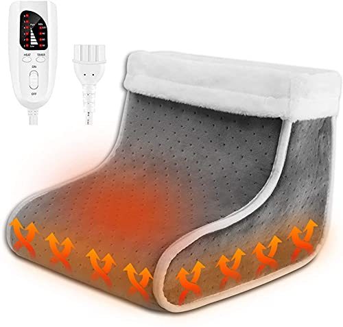 [2022 autumn winter leather new version ]TOWOOZ electric pair temperature vessel foot warmer 6 -step temperature adjustment home heater underfoot heating staying home ..tere Work hot foot heater 