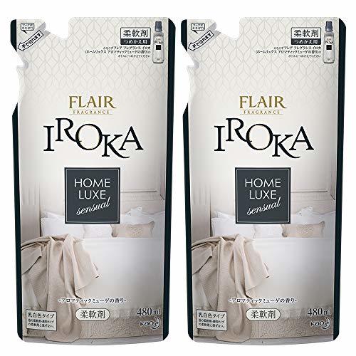 【まとめ買い】フレアフレグランス 柔軟剤 IROKA(イロカ) HomeLuxe(ホームリュクス) 詰め替え