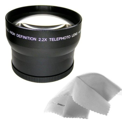 Canon XF300 2.2x 高精細望遠レンズ (72mm) Optics + ステッピングリング 8(未使用品)