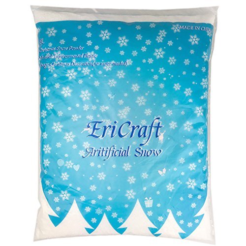 大人女性の 270ml, Litres, Snow,8 Artificial EriCraft Plastic Handcraft and Decoration for Snow その他
