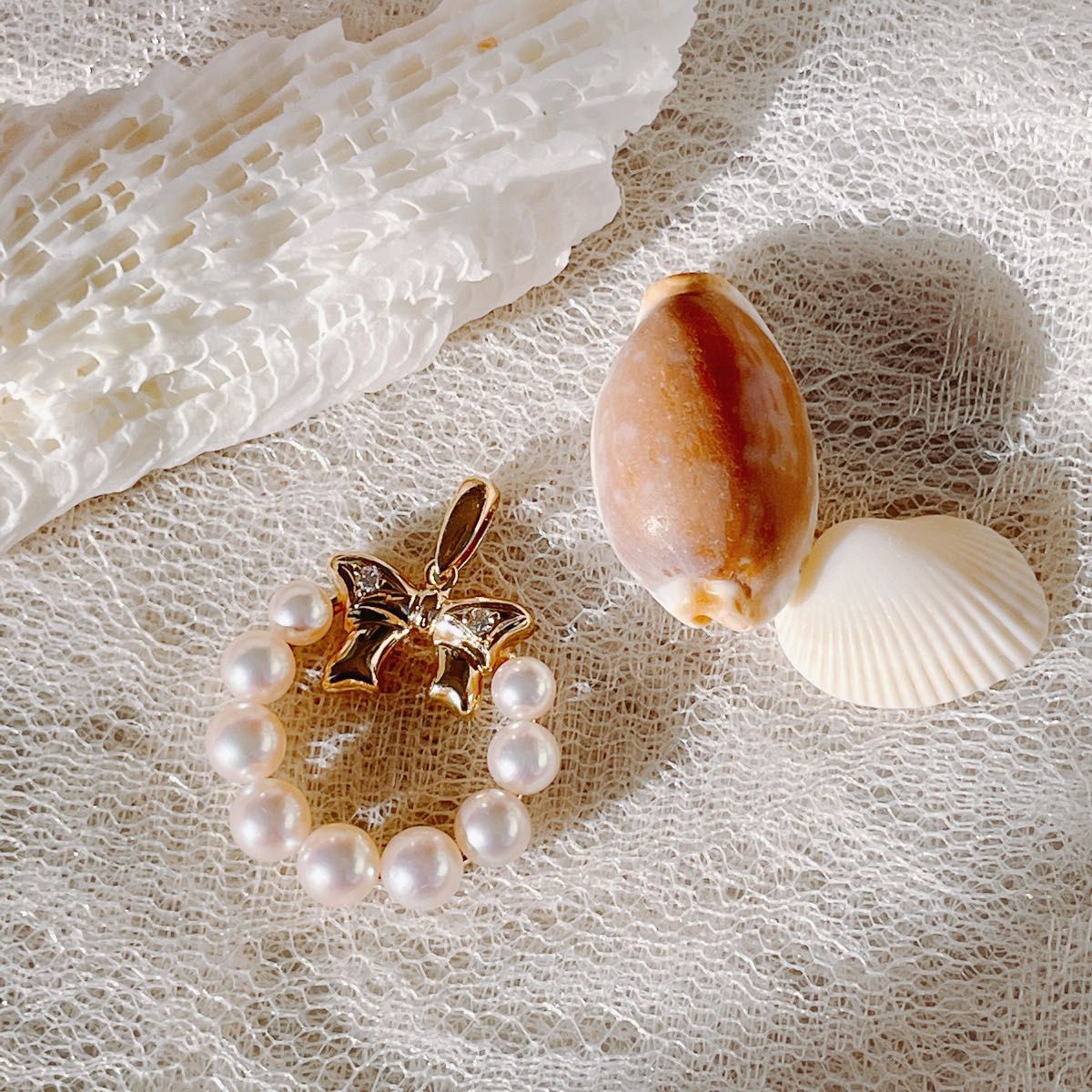 新品登場 ✨美品✨タサキ TASAKI ✨美品✨タサキ パール K18