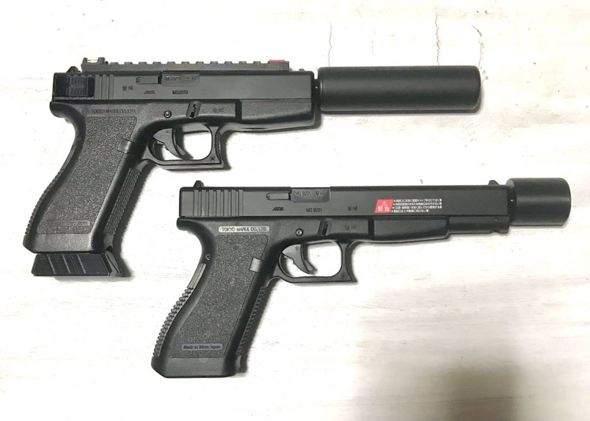 エアコキ グロック G17・17L サイレンサーアダプター 14mm逆ネジ エアコキ グロック G17・17L サイレンサーアダプター 14mm逆ネジ