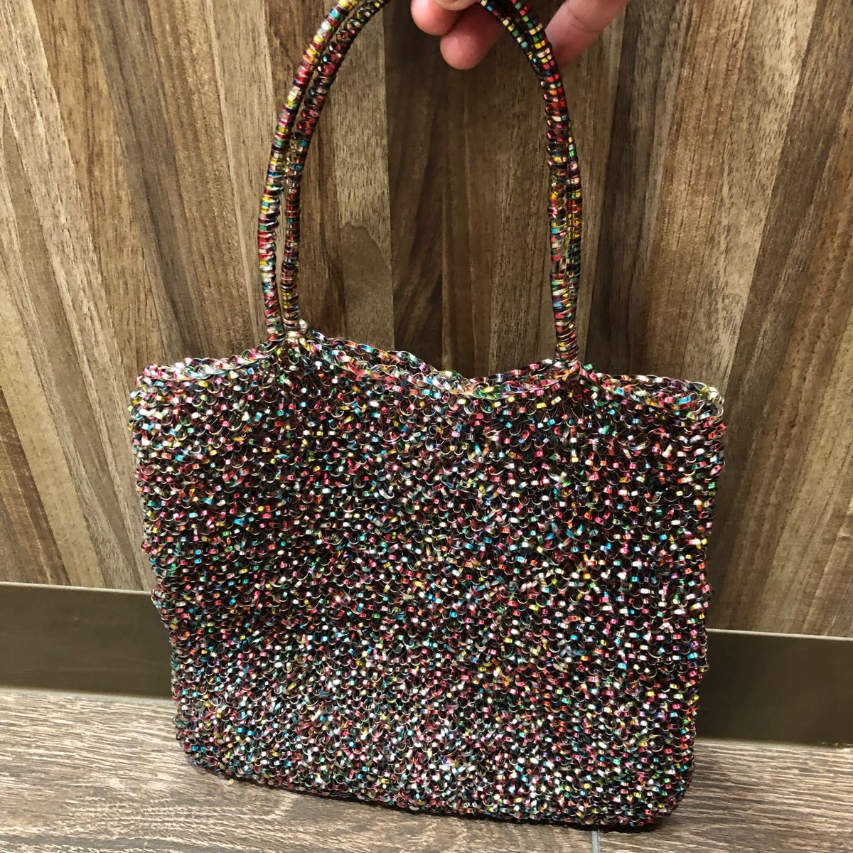 良品✨アンテプリマ ルケット ショルダーバッグ チェーン ターンロック