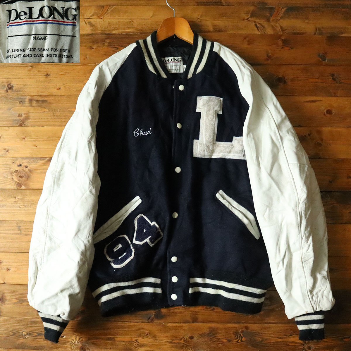 DeLONG デロング スタジャン コンディション◎ 希少カラー 90s