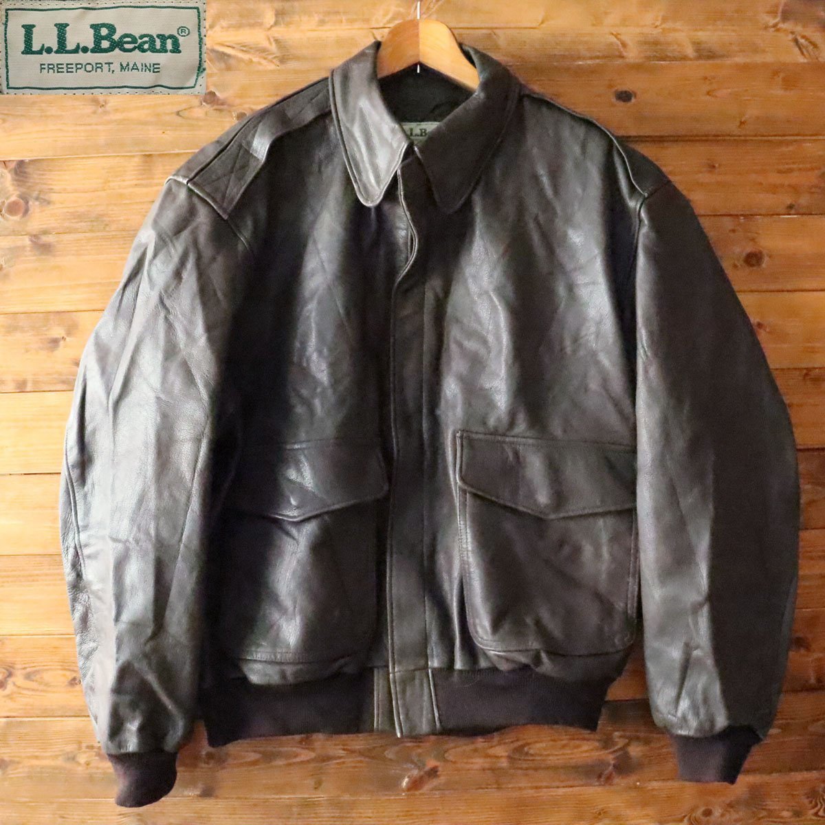 K3/T3.23-1 70s~80s ヴィンテージ USA製 L.L.Bean エルエルビーン A-2