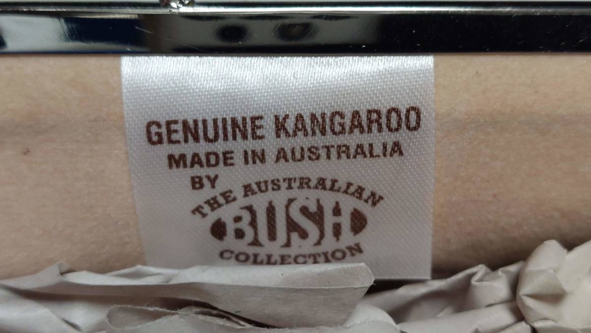 BUSH 財布 オーストラリア製 ブッシュ カンガルーレザー