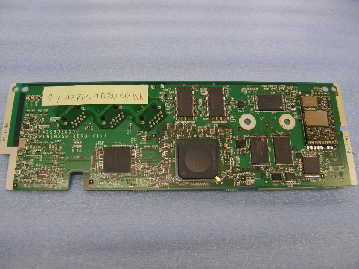 P132-1　　NXSM-4BRU＜１＞　NX用ブロードバンドの4ｃH基板_画像2