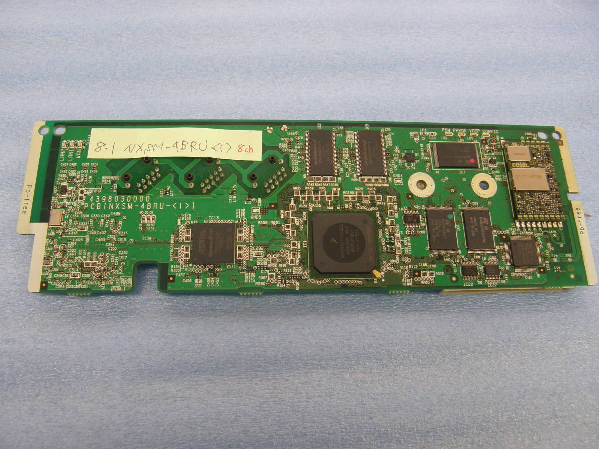 P133-2　　NXSM-4BRU＜１＞+NXSM-4BRSU＜１＞ NX用ブロードバンドの８ｃH基板_画像2