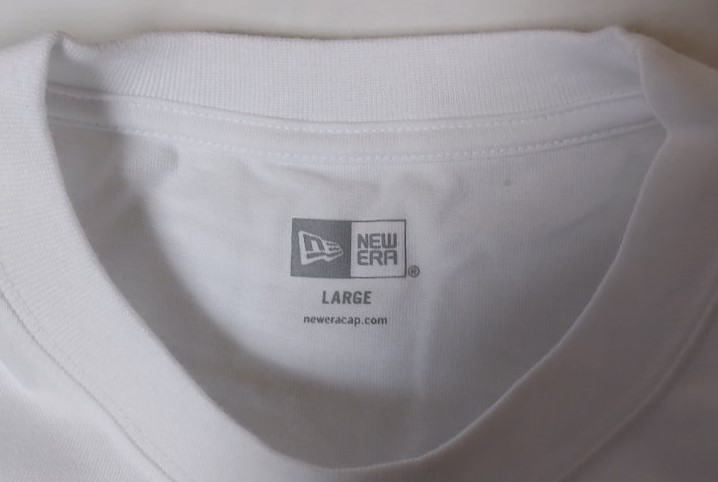 2021 絶版品 NEW ERA×ONE PIECE コラボ Tシャツ『サンジ』丸首 半袖 白 前プリント ビッグプリント L・身幅約54.5cm※未使用/商品タグ付き_未試着品・未使用品・商品タグ付きです