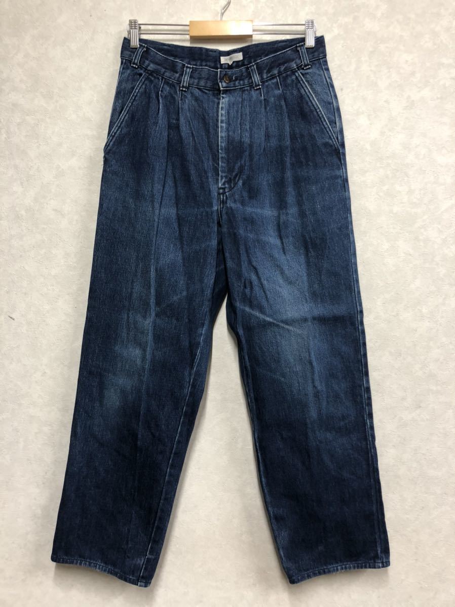 希少 90s BONEVILLE 2タック デニムスラックス 48 ビンテージ ☆ c.p