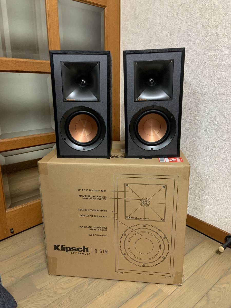 ほぼ新品 KLIPSCH クリプシュ ブックシェルフスピーカー R-51M | www