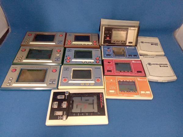 ジャンク 任天堂 ゲームアンドウォッチ バンダイ レトロゲーム 他 13台