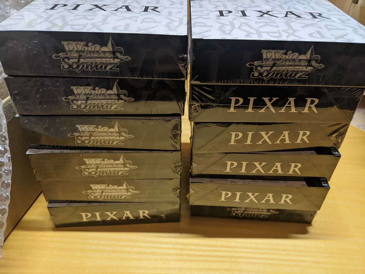 公式 ヴァイスシュヴァルツ PIXAR 未開封 シュリンク付 4BOXセット