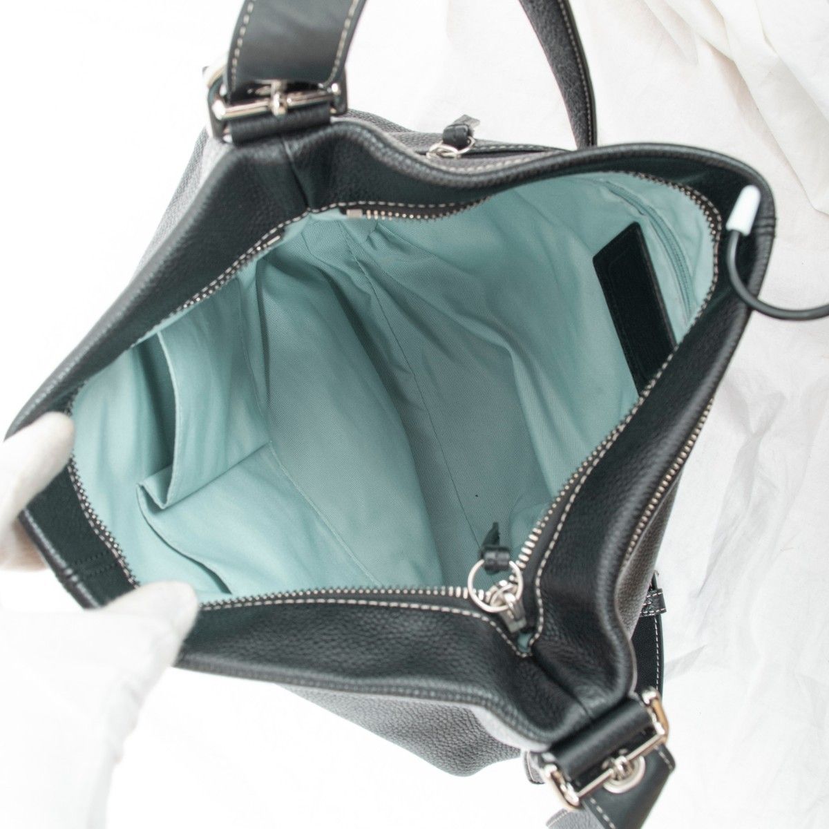 極美品】COACH(コーチ)レザー ダッフル 2way ショルダーバッグ