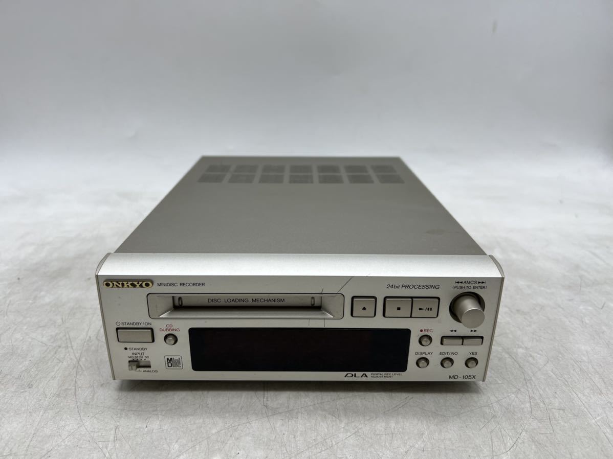 ONKYO オンキョー MDプレーヤー MD-105TX ジャンク品 - その他