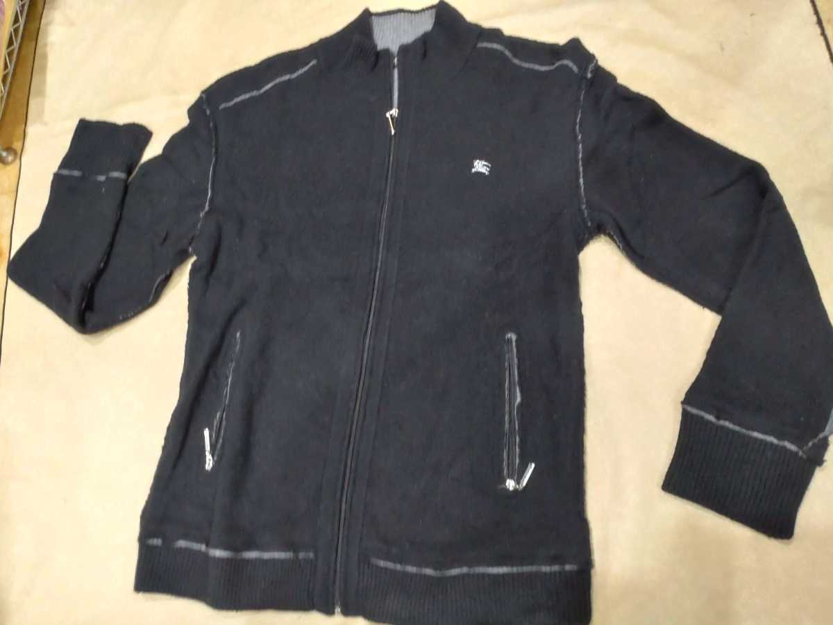 数々の賞を受賞 バーバリーブラックレーベル LABEL BLACK 中古美品★BURBERRY ジップアップ 3サイズ ニットジャケット 切りっぱなし加工 ジャケット、上着 数々の賞を受賞 バーバリーブラックレーベル LABEL BLACK 中古美品★BURBERRY ジップアップ 3サイズ ニットジャケット 切りっぱなし加工 ジャケット、上着