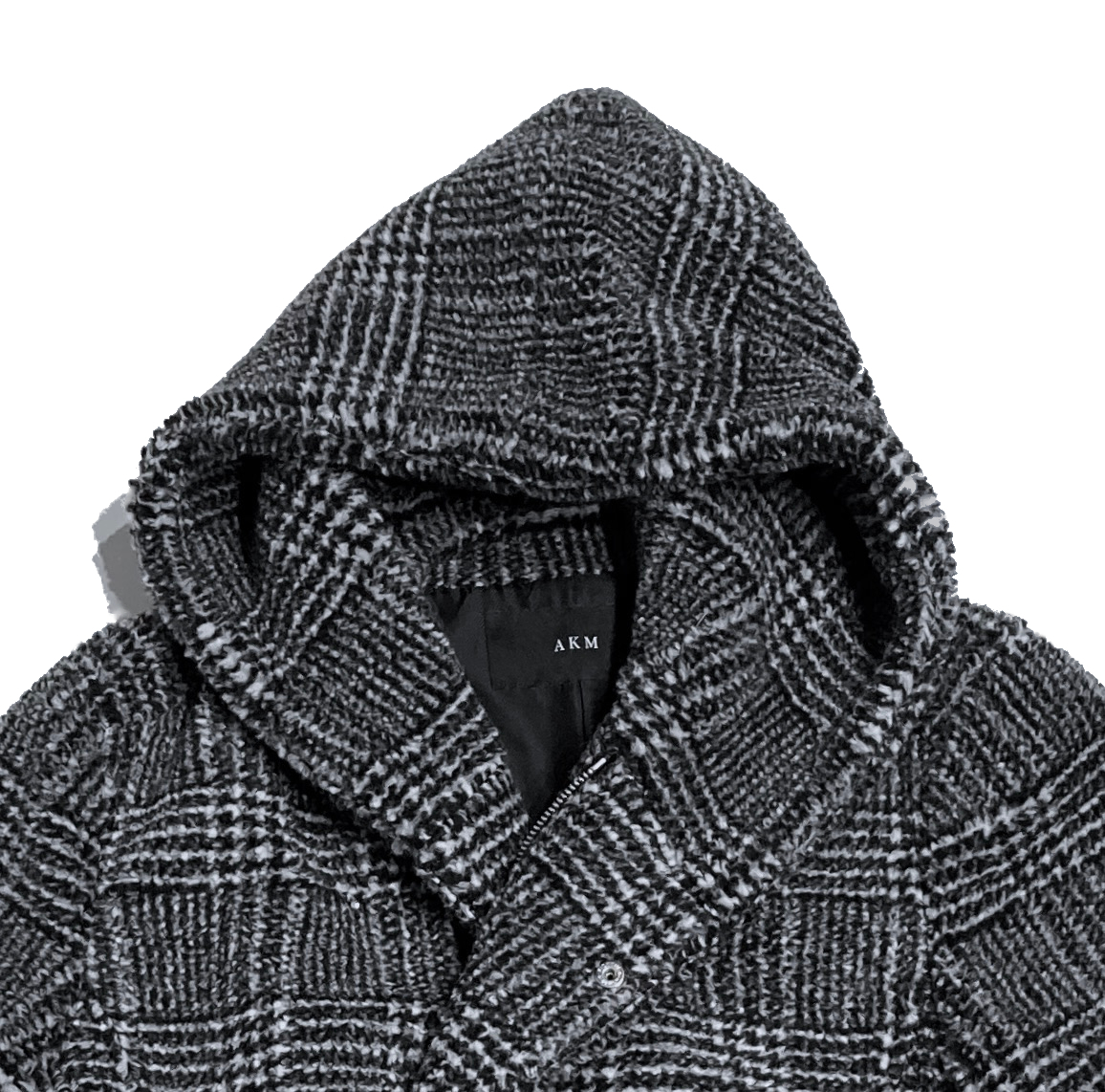 AKM HOODED ROPE COAT 1piu1uguale3 ラップコート ジュンハシモト