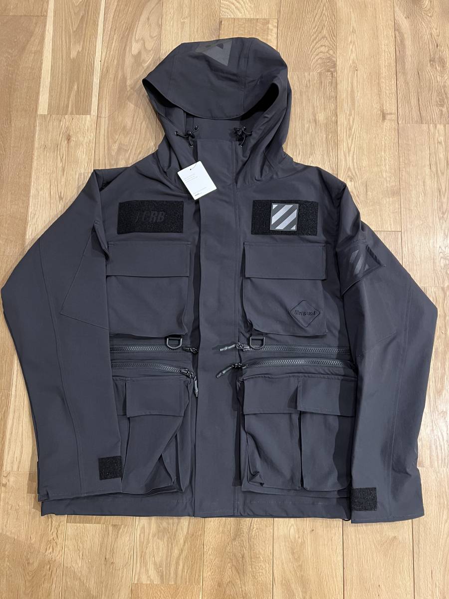 新品同様 20AW F.C.R.B. UTILITY TOUR JACKET S FCRB-202003 ユーティリティ ツアー ジャケット  ブラックFCRB Bristol 22AW ミリタリー