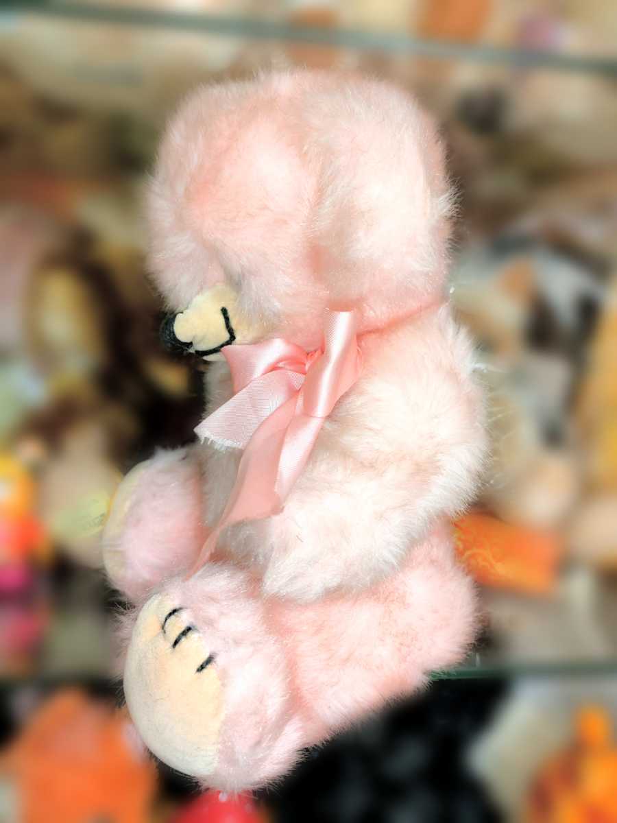 ビンテージ◇メリーソート ピンク チーキー テディベア ビンテージ◇メリーソート ピンク チーキー テディベア
