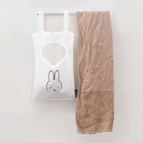 ミッフィー miffy ピンチ収納バッグ 顔だけミッフィー 収納 お風呂 ホワイト_画像5