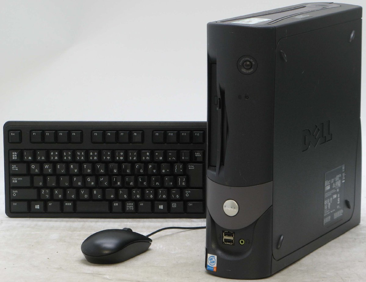 DELL Optiplex GX280-P3200SF ■ Pentium4-3.2/希少OS/動作確認済/WindowsXP デスクトップ
