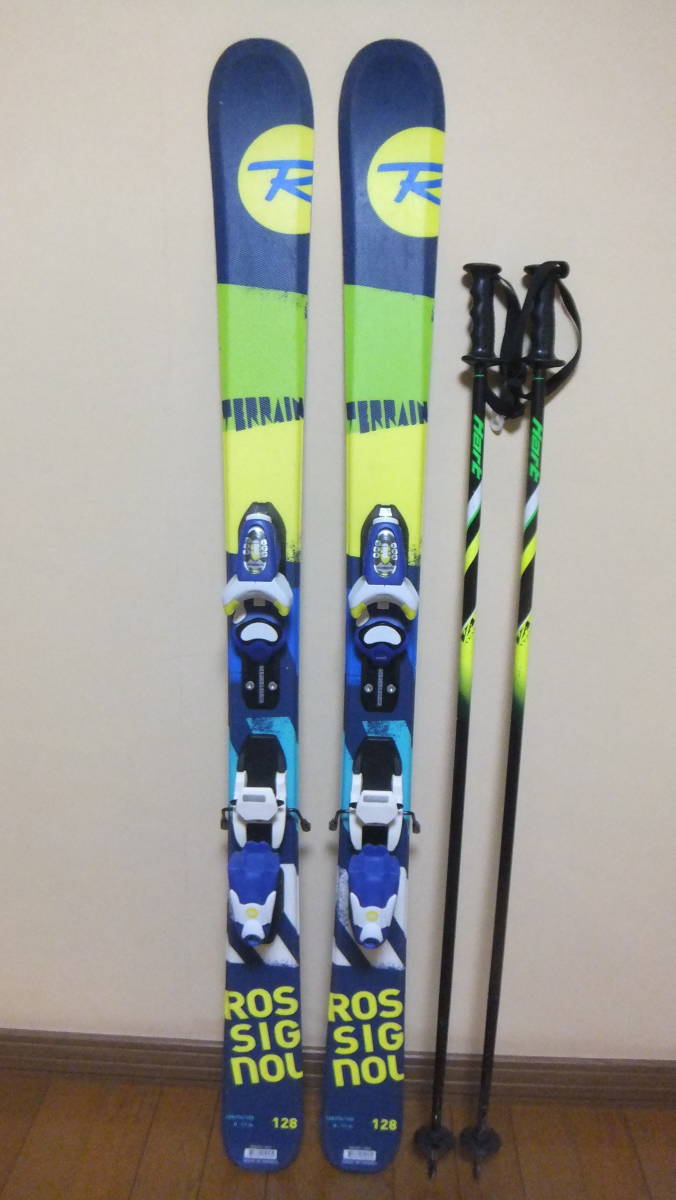 ☆即決☆ロシニョール*ROSSIGNOL☆ジュニア用128cm*フランス製*工具