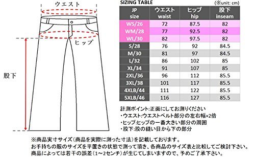 コミネ(KOMINE) バイク用 ジーンズ ディープインディゴ XL WJ-732R 春夏秋向け プロテクター CE規格レベル2_画像3