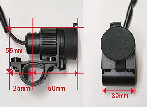 キジマ (kijima)バイク バイクパーツ USBポートキット ツインタイプ 汎用 304-6221_画像3