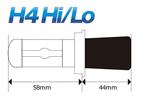 fcl.(エフシーエル) 35W/55W H4Hi/Lo HIDバルブ 6000K ホワイト_画像5