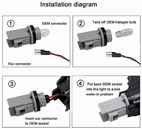 ミニ R60/R61用 LED サイドマーカー シーケンシャルウインカー 流れるタイプ ダイナミック 高輝度LED搭載 キャンセラー内蔵 BMW Mini R60_画像7