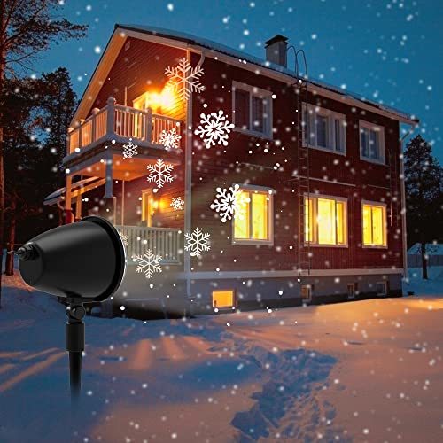 Syslux LED 雪投影 投影ランプ プロジェクター クリスマスライト バレンタインデー ロマンチック スポットライトLED投光器 置物ライト_画像6