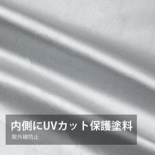 Favoto 自転車カバー 防水 厚手 破れにくい 210D 防風 紫外線防止 盗難防止 収納袋つき 29インチまで対応 汎用タイプ_画像3