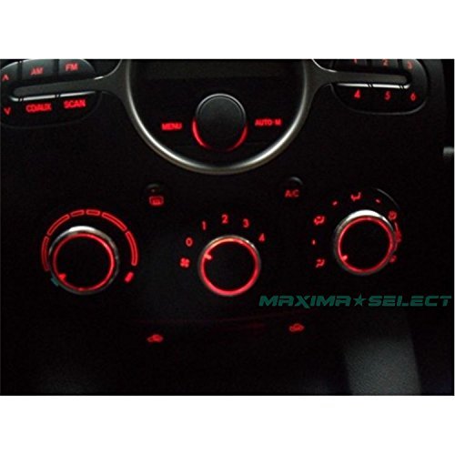 MAXIMASELECT マツダ デミオ DE 系 2007-2014 マニュアルエアコン 用 エアコン ダイヤル リング_画像5