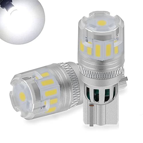 Briteye T10 LED ポジションランプ ナンバー灯 ルームランプ 無極性 高輝度 6500K ホワイト 爆光 T10 W5W LED 車検対応 4014LEDチップ12連_画像1