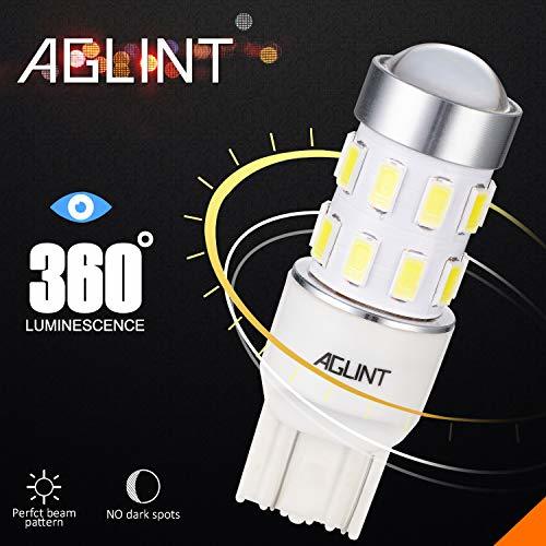 AGLINT T20 シングル球 LED バックランプ 後退灯 リアフォグランプ バックライト 7440 7443 W21W 爆光 24連 車検対応 無極性 2個セット_画像2