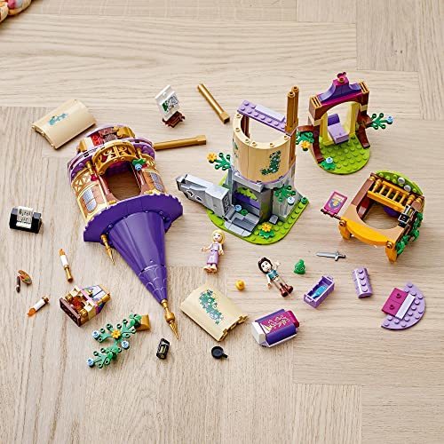 レゴ(LEGO) ディズニープリンセス ラプンツェルの塔 43187 おもちゃ ブロック プレゼント お姫様 おひめさま お人形 ドール 女の子_画像4