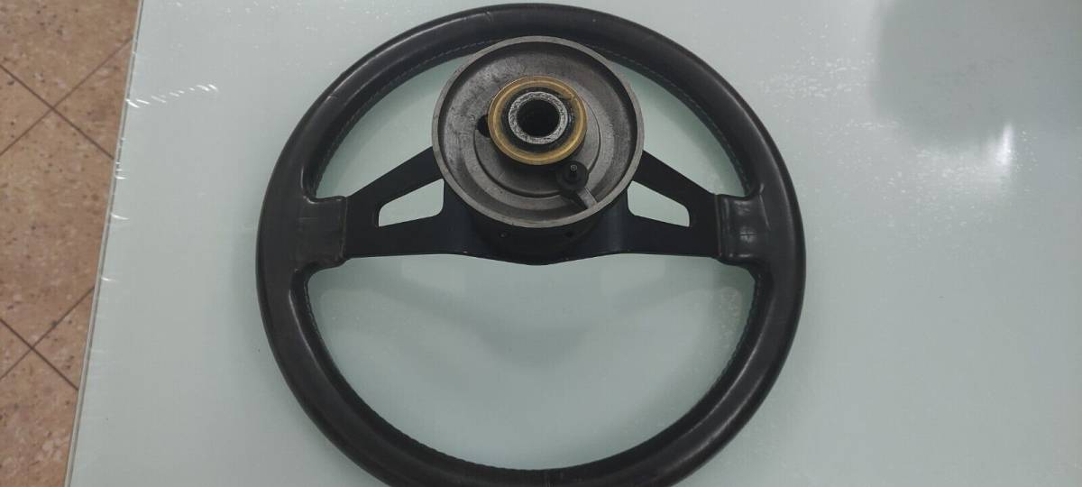  ultra rare Lancia 037 Lancia 037 Rally Fiat 131 abarth original steering wheel horn button attaching that time thing preservation condition excellent secondhand goods 
