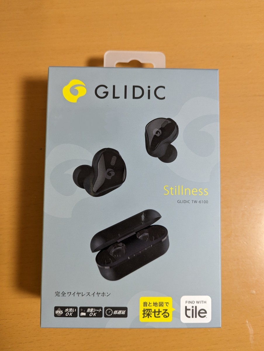 GLIDiC TW-6100 ワイヤレスイヤホン Bluetooth 5.2 Tile機能 カナル型