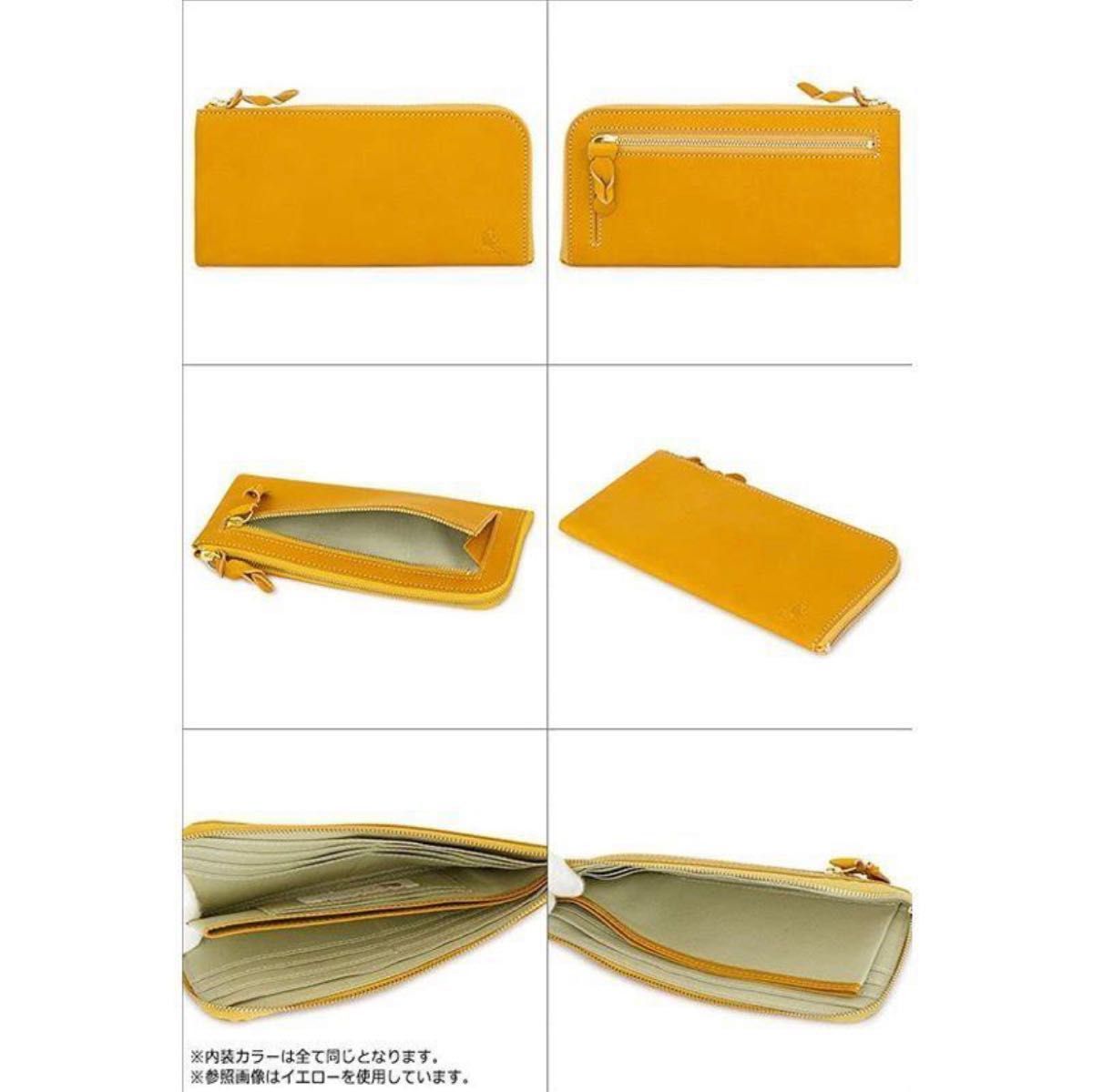 新品 未使用 kissora キソラ L字 ラウンドファスナー 長財布 レザー 薄型 大人気ブランド 日本製 ユニセックス 9
