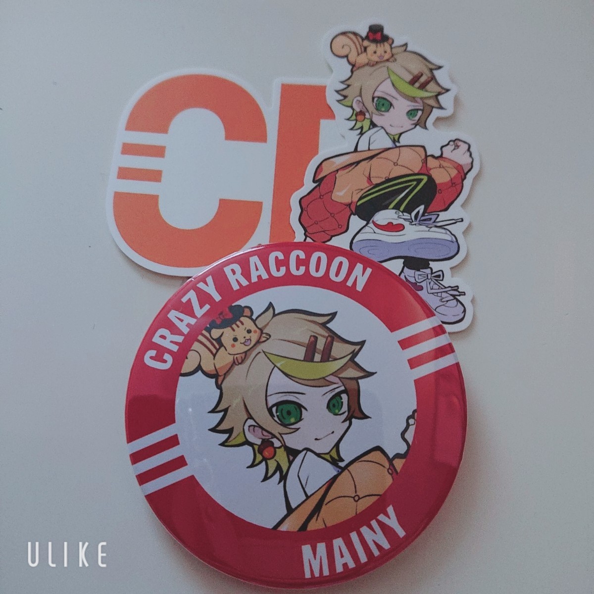 Crazy Raccoon 缶バッジ ステッカー | laurus-pharma.com