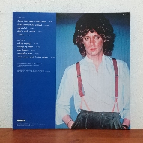 帯付LP/ ERIC CARMEN「ベスト・オブ・エリック・カルメン」オール・バイ・マイ・セルフ_画像2